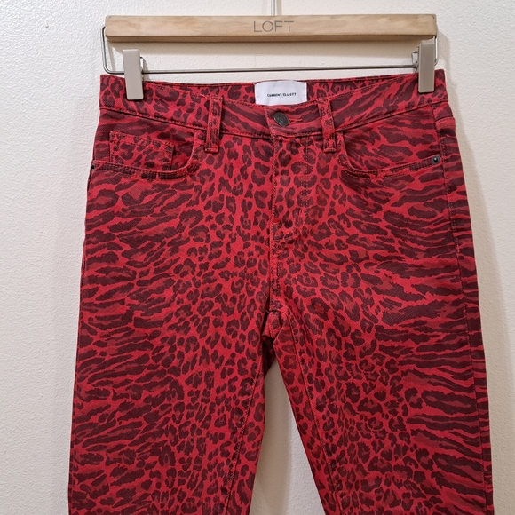 Current/Elliott Animal Print Jeans - Picture 8 of 11
